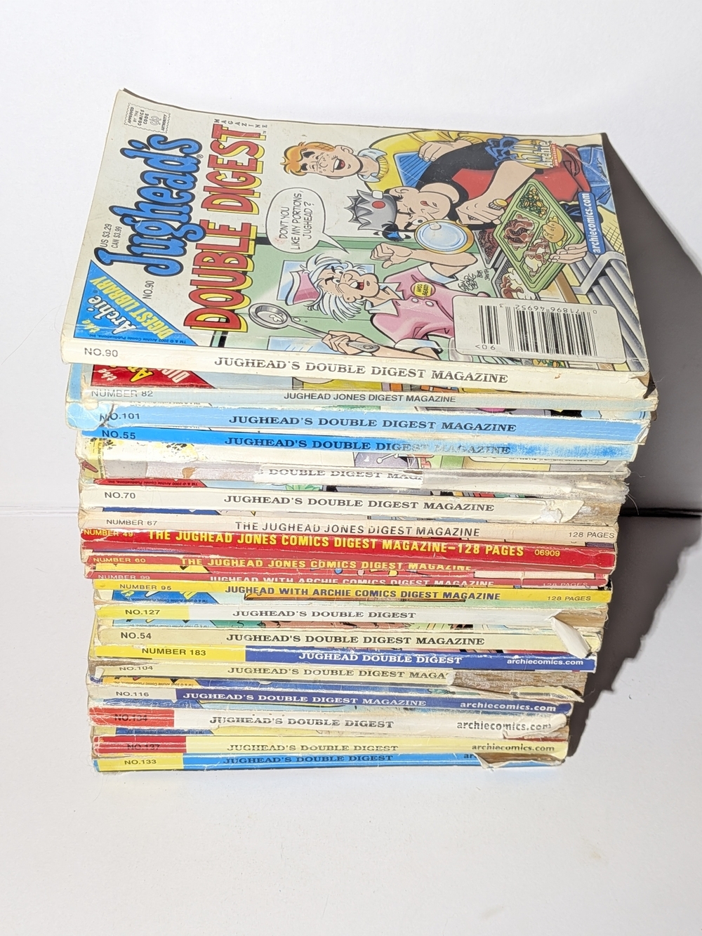 Vintage Jughead Jones Archie Comics Digest 18-Book Lot β Riverdale Favorites - Picture 2 of 4